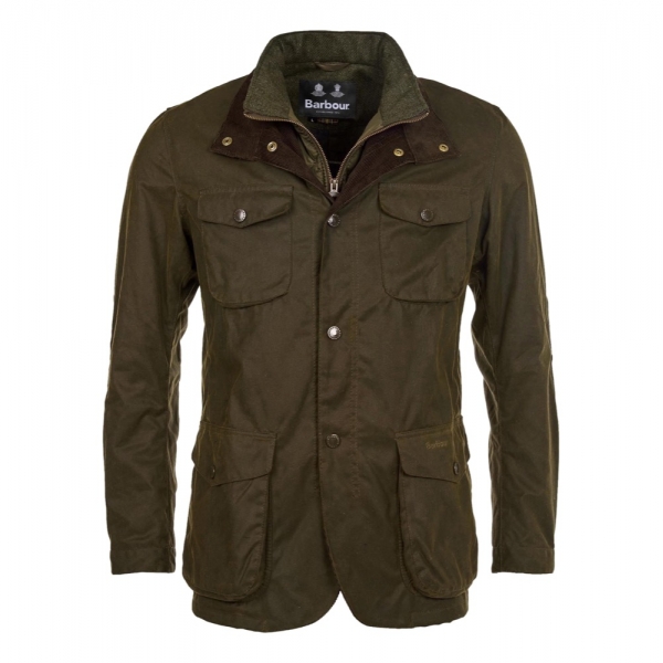 BARBOUR Ogston Waxed Cotton Jacket -...