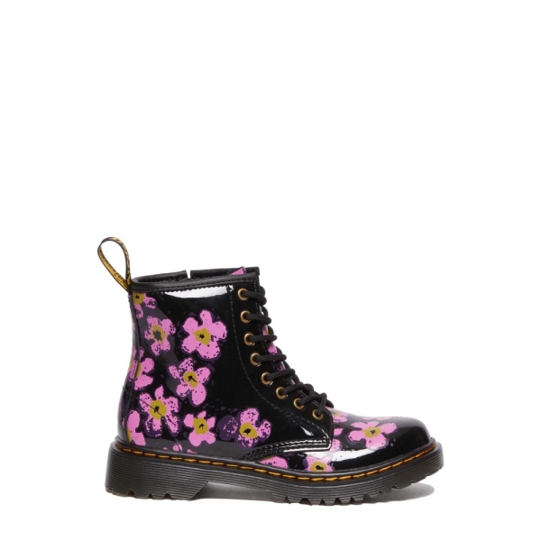 DR. MARTENS Baby 1460 Floral Patent...
