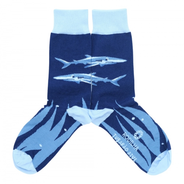 RODILHA Tubarão Azul Socks - Blue