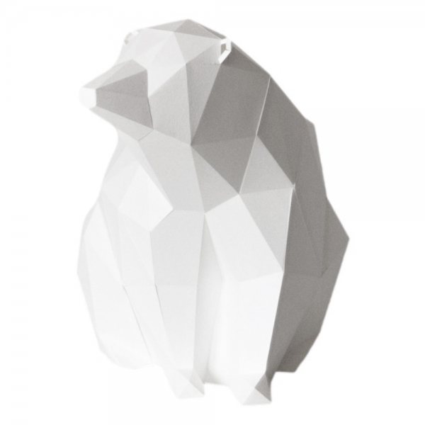 OWL PAPERLAMPS Polar Bear - Cotton White