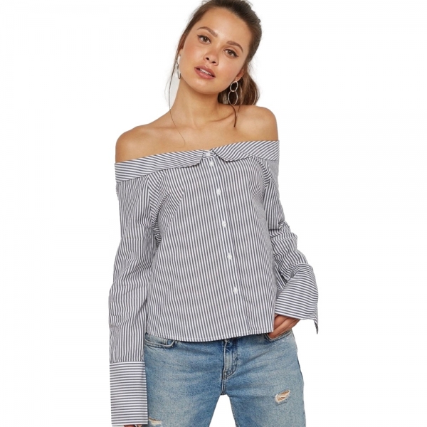 ONLY Off Shoulders Bambi Top - Bright...