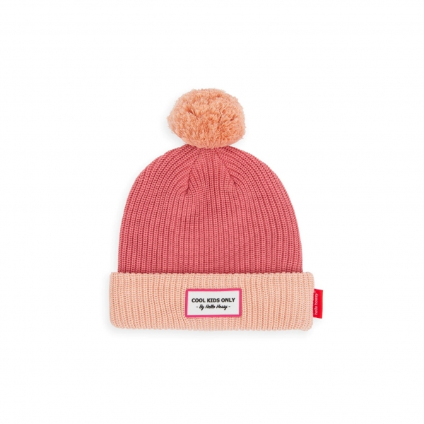 HELLO HOSSY Color Block Kid Beanie -...