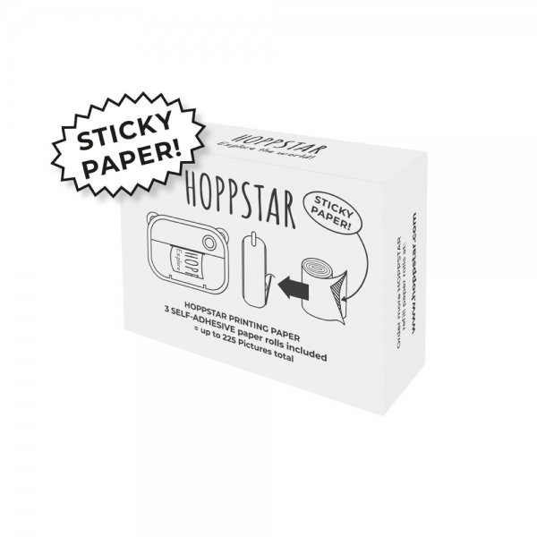 HOPPSTAR Self-Adhesive Paper Rolls -...