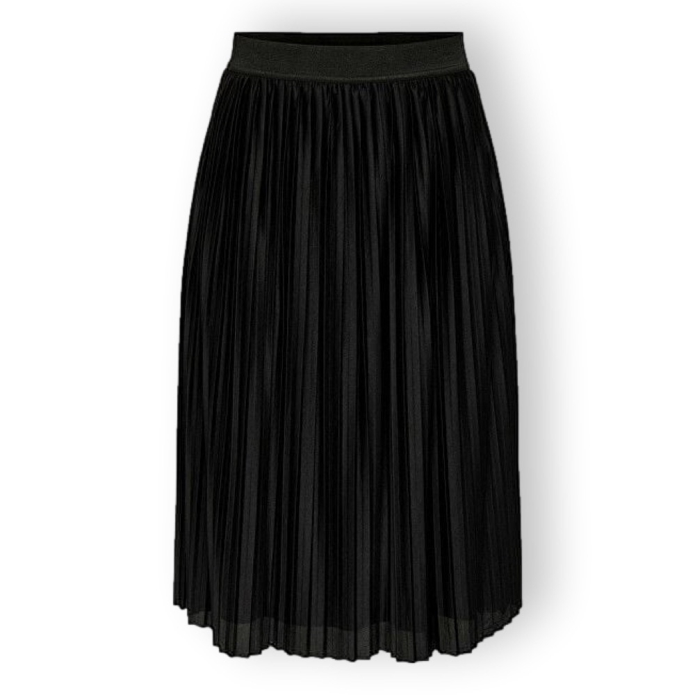 ONLY Mary Plisse Skirt - Black