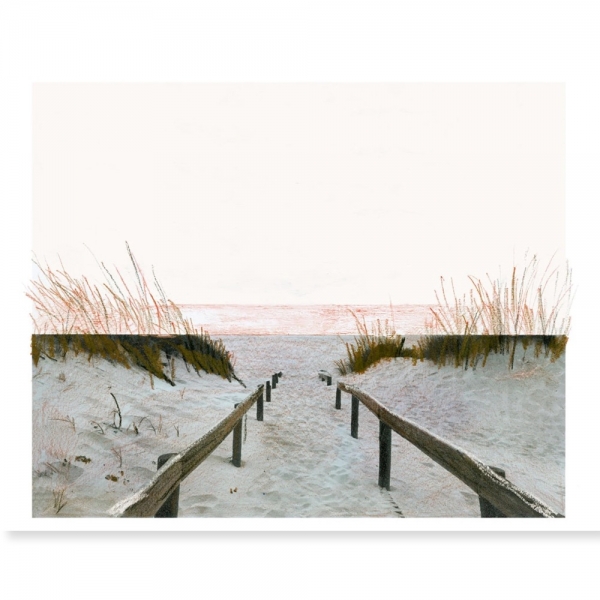 ANA FROIS Ilustração - Landscape (Beach)