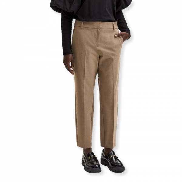 SELECTED W Noos Ria Trousers - Camel