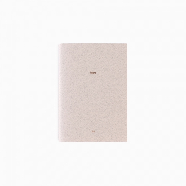 INUSITADO Fears 2/3 Notebook - Grey