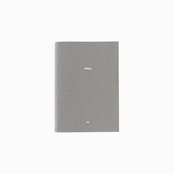 INUSITADO Tempo 3/3 Notebook - Grey