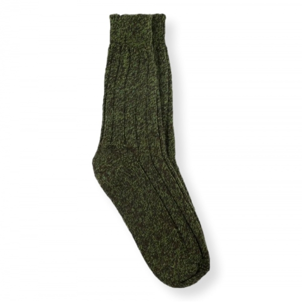 THE CAPTAIN SOCKS Wool Socks - Green