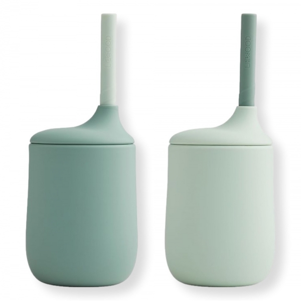 LIEWOOD Copo Sippy Pack 2 - Mint Mix