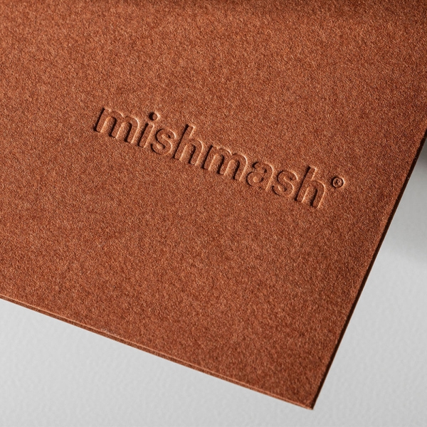 MISHMASH Caderno Naked Dotted - Brick