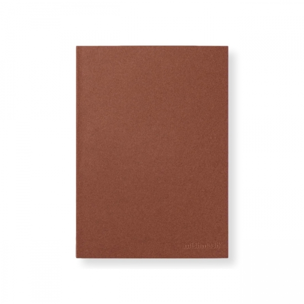 MISHMASH Naked Dotted Notebook - Brick