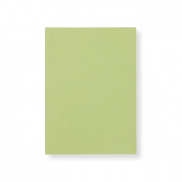 MISHMASH Naked Plain Notebook - Matcha