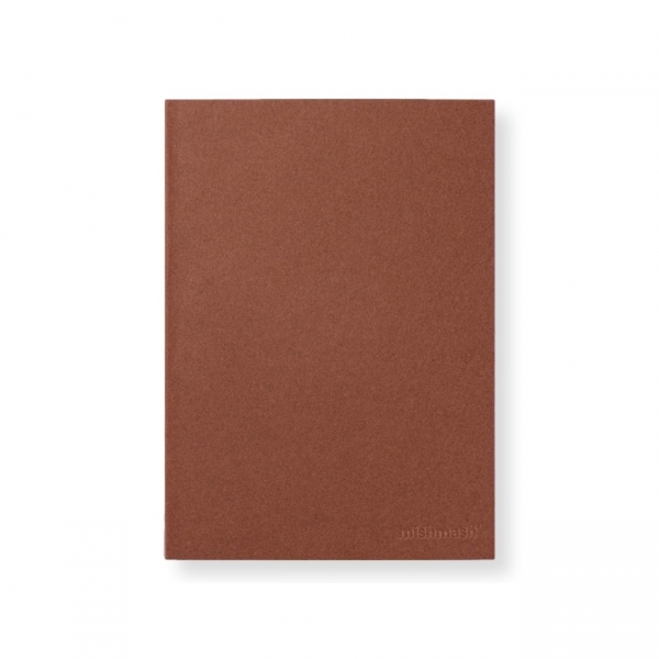 MISHMASH Caderno Naked Plain Brick Mau Feitio