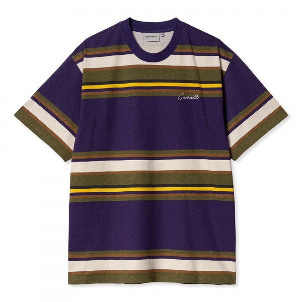 CARHARTT WIP T-Shirt Morcom Stripe -...