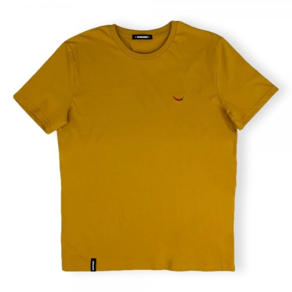 ORGANIC MONKEY T-Shirt Red Hot - Mustard