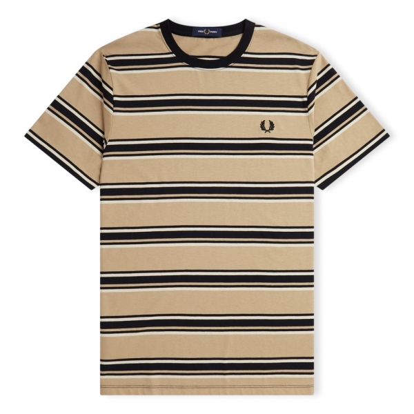 FRED PERRY T-Shirt Stripe M6557 -...