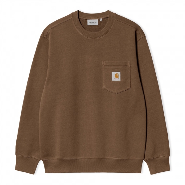 CARHARTT WIP Pocket Sweatshirt - Lumber
