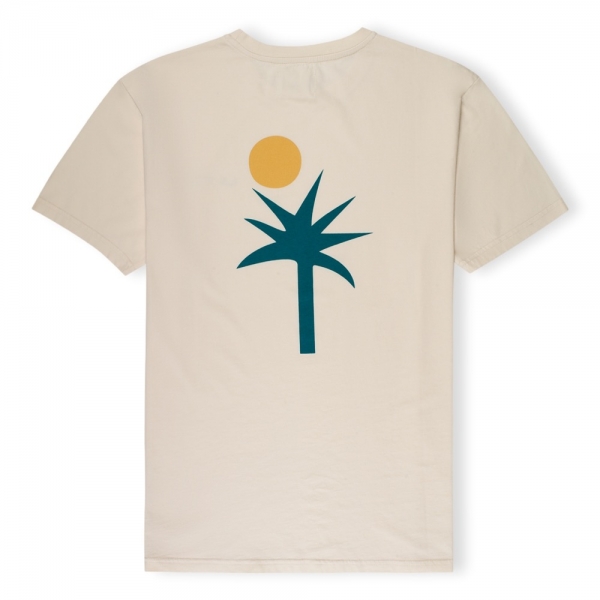 LA PAZ T-Shirt Dantas Palm - Ecru