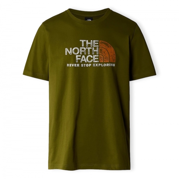THE NORTH FACE T-Shirt Rust 2 -...