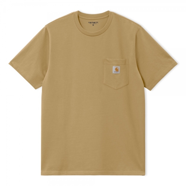 CARHARTT WIP Pocket T-Shirt - Agate
