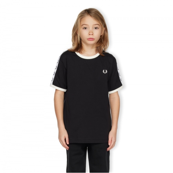 FRED PERRY Kid T-Shirt Ringer SY4170...