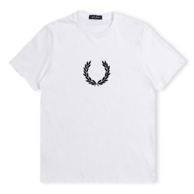 FRED PERRY T-Shirt Flocked...