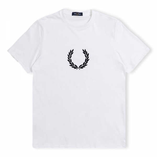 FRED PERRY Flocked Laurel Wreath...