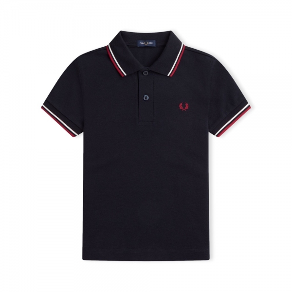 FRED PERRY Twin Tipped Kids Shirt...