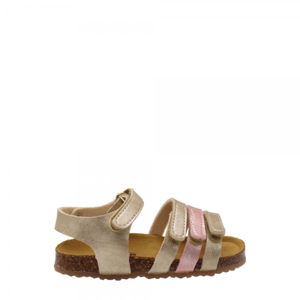 PLAKTON Pastel Baby Sandals - Oro Rose