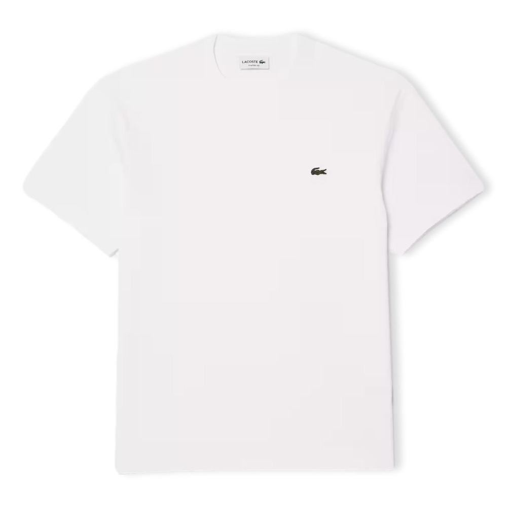 LACOSTE T-Shirt Classic Fit - Blanc - Mau Feitio