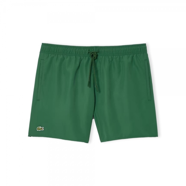 LACOSTE Quick Dry Swim Shorts - Vert