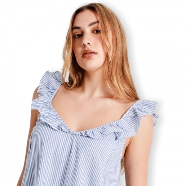ONLY Noos Allie Dress Cloud Dancer Blue