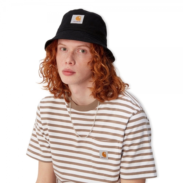 CARHARTT WIP Chapéu Bayfield Bucket - Black Rinsed - Mau Feitio