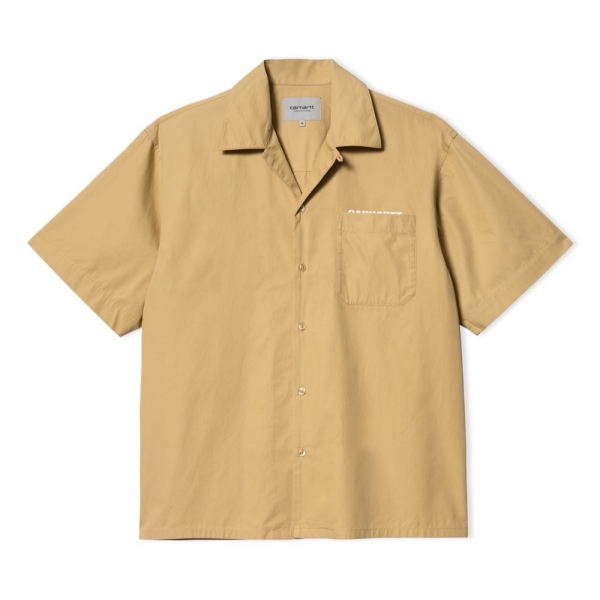 CARHARTT WIP Link Script Shirt - Bourbon