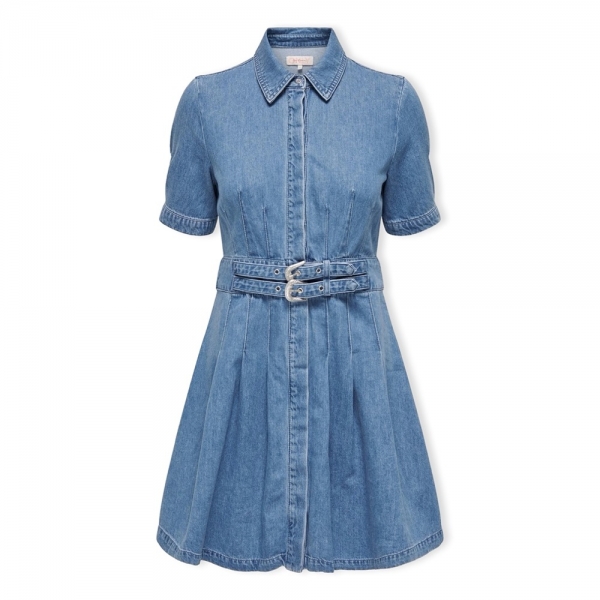 ONLY Myra Life Dress - Medium Blue Denim