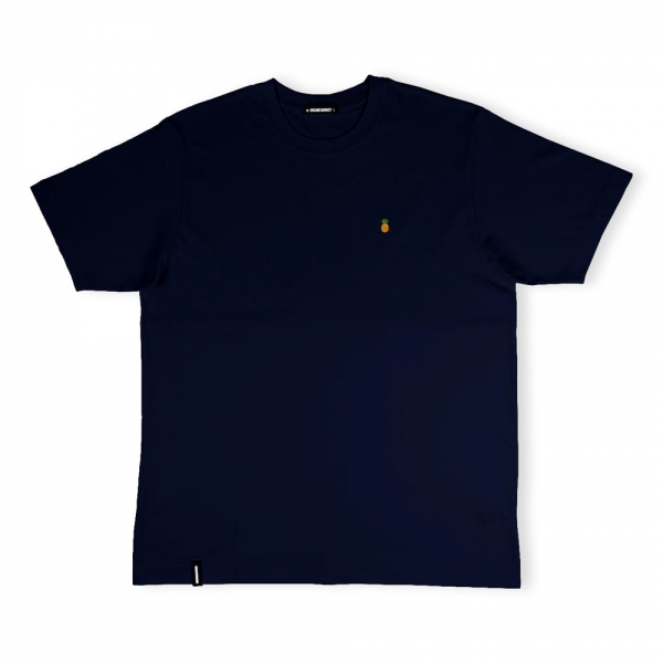 ORGANIC MONKEY Fine Apple T-Shirt - Navy