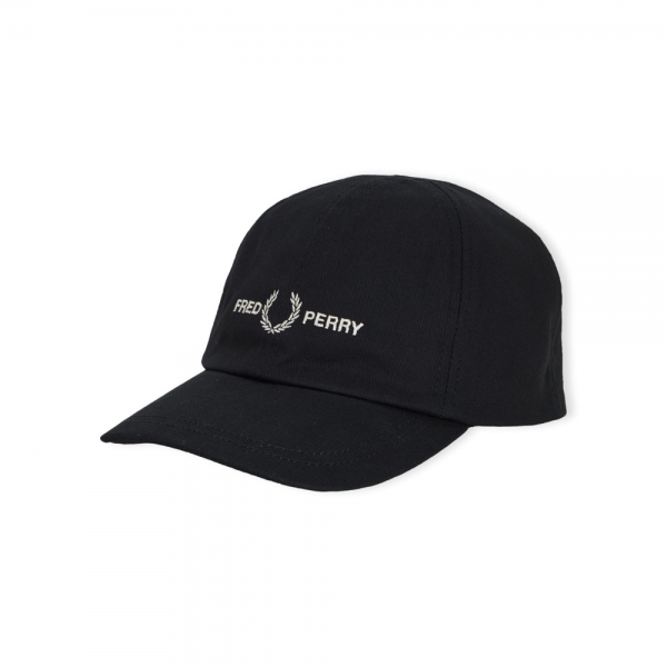 FRED PERRY Embroidery Cap HW4630 - Black