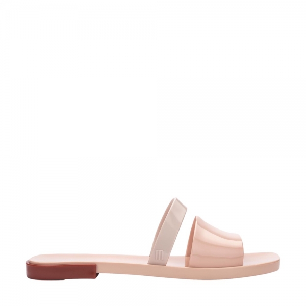 MELISSA Ivy Slide II Sandals - Beige