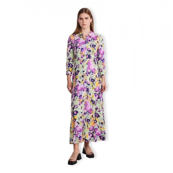 YAS Noos Savanna Long Dress - Quiet...