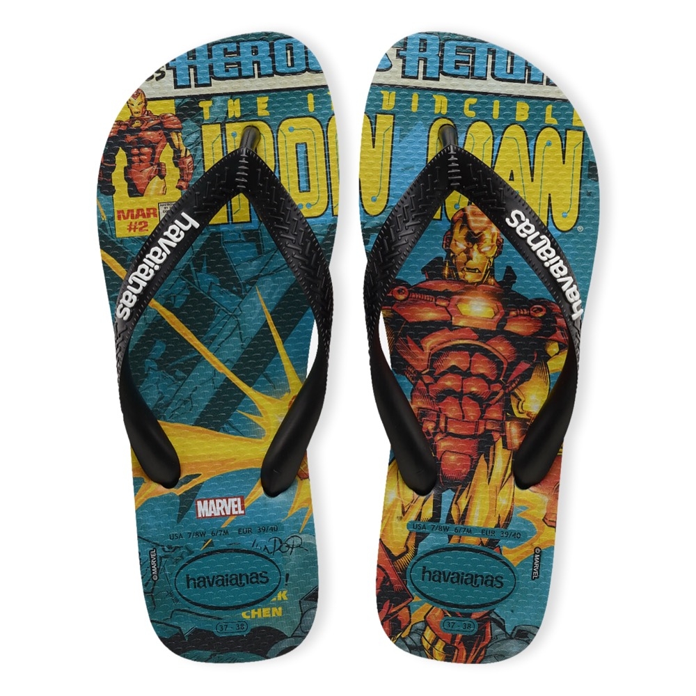 HAVAIANAS Top Marvel Pantanal Green Mau Feitio