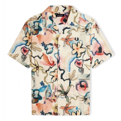 FRED PERRY Camisa Floral...
