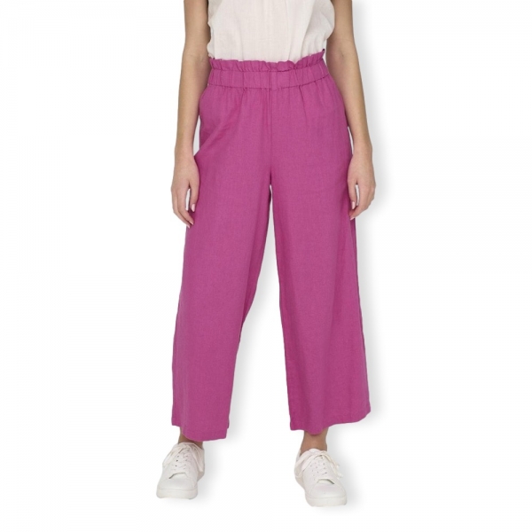 ONLY Solvi-Caro Linen Trousers -...