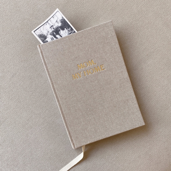 INUSITADO Caderno Mom My Home - Beige