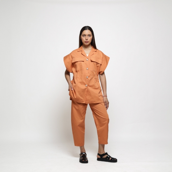 FRESHJEALOUS Sanvi Shirt - Orange