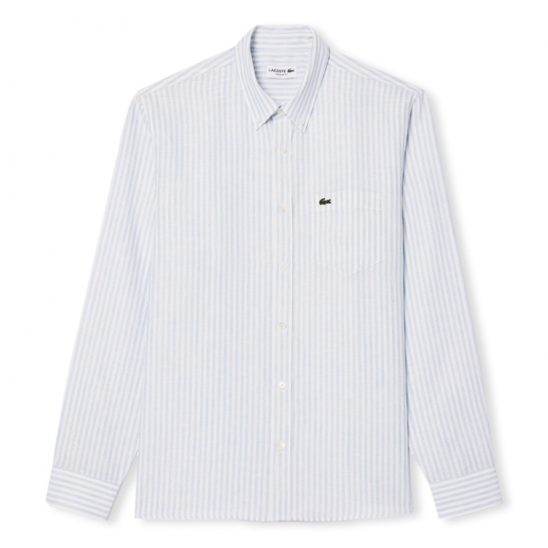LACOSTE Shirt CH6985 - Blue/Blanc