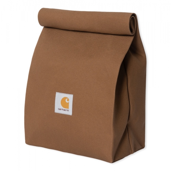 CARHARTT WIP Lunch Bag - Hamilton Brown