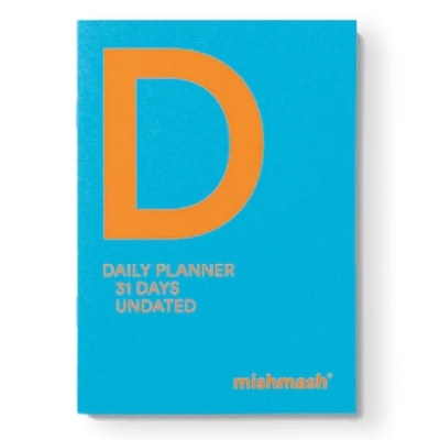 MISHMASH Daily Planner - Blue