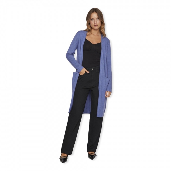 VILA Noos Casaco Ril Long Cardigan -...