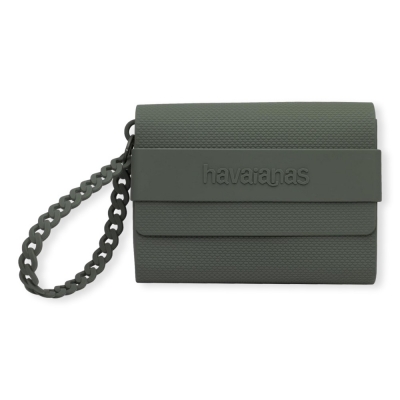 HAVAIANAS Clutch - Green Olive
